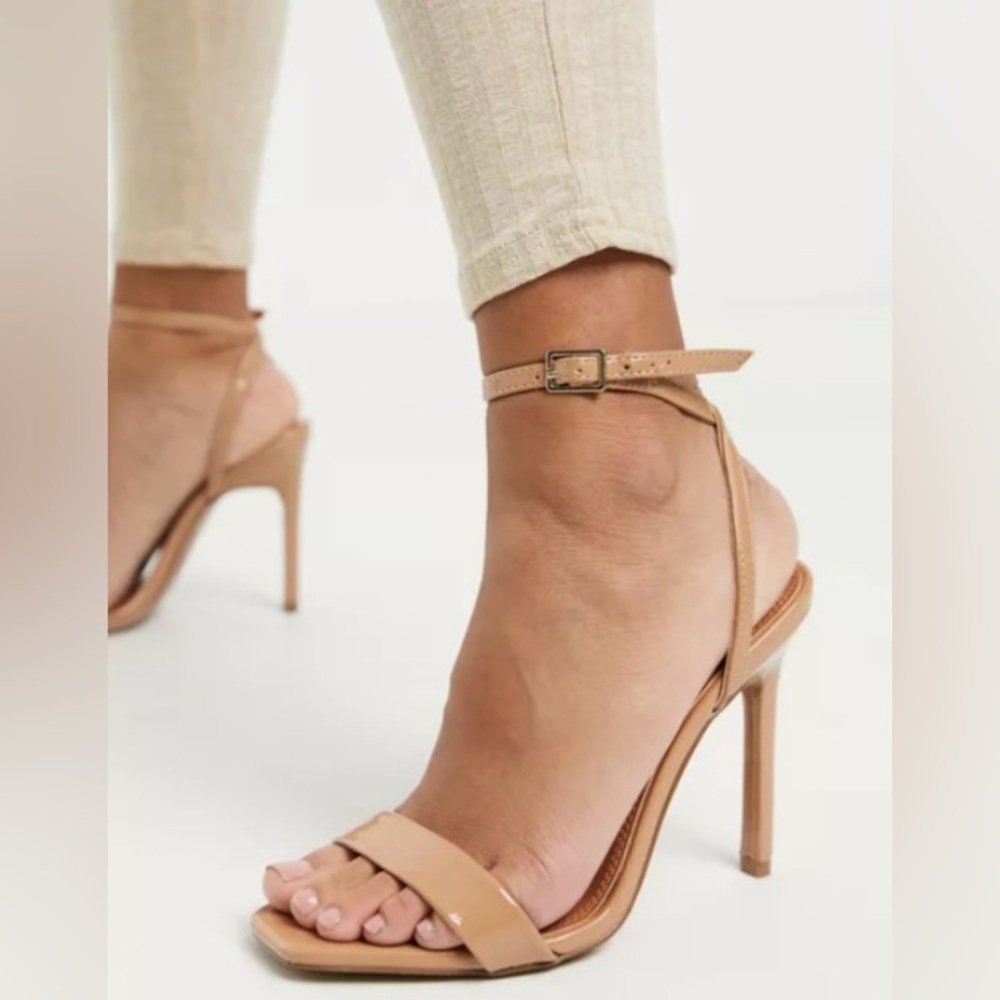 ASOS design barely there heeled sandal